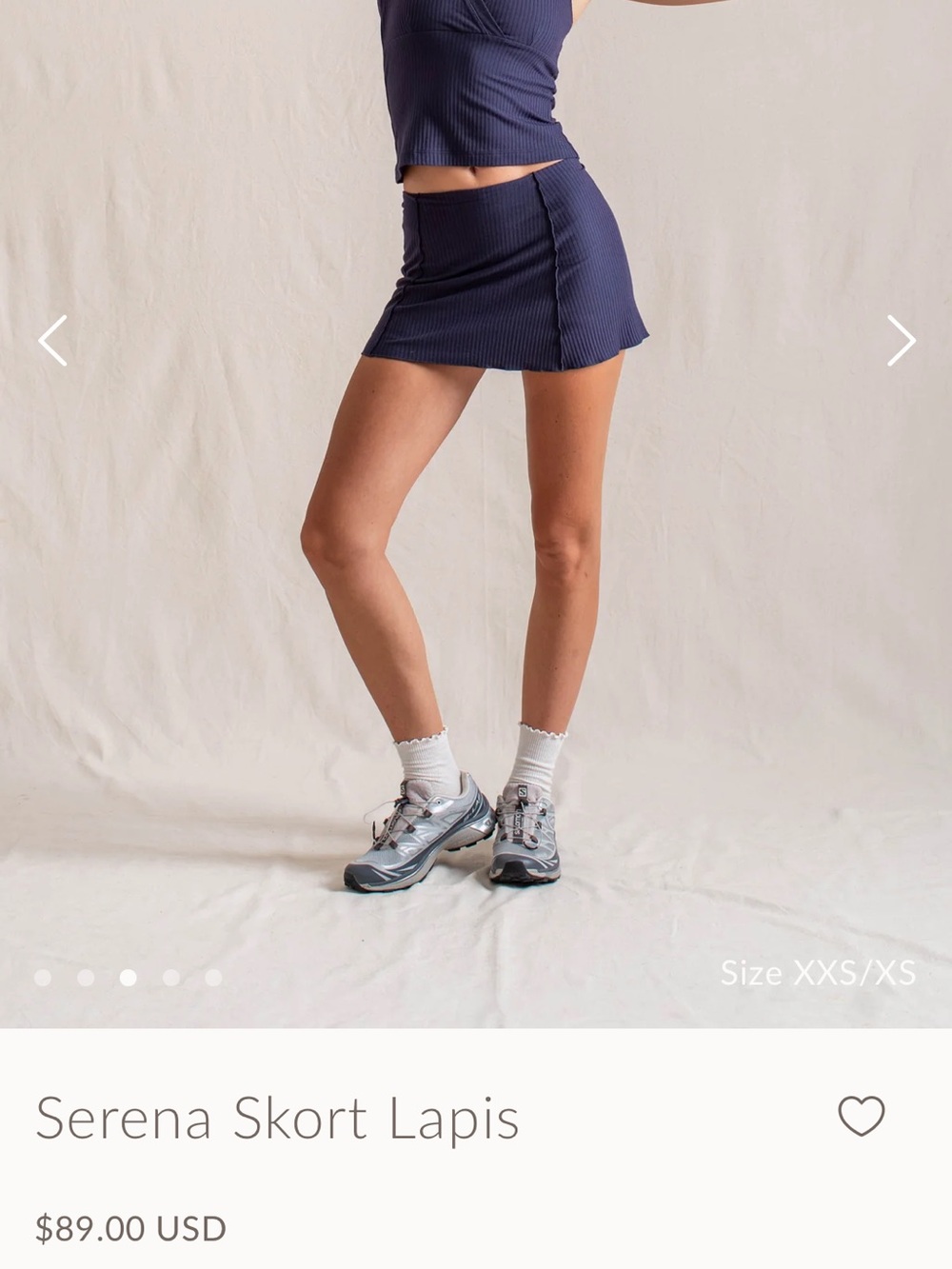 Indigo Luna Serena Skort Lapis